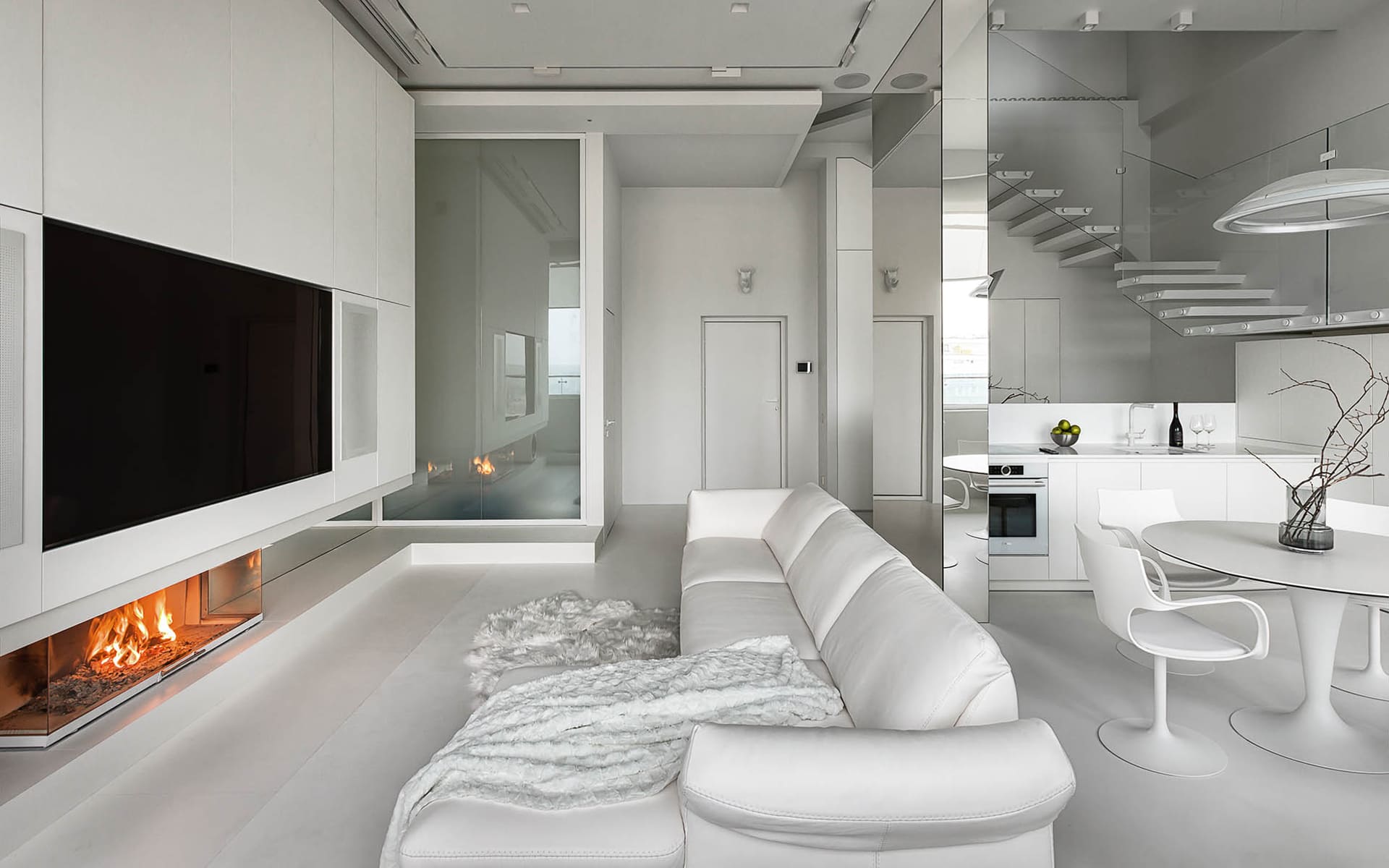 White penthouse